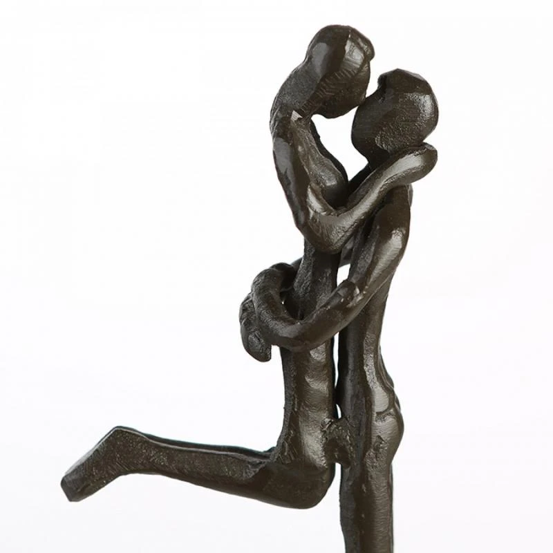 Design-Skulptur Kissing