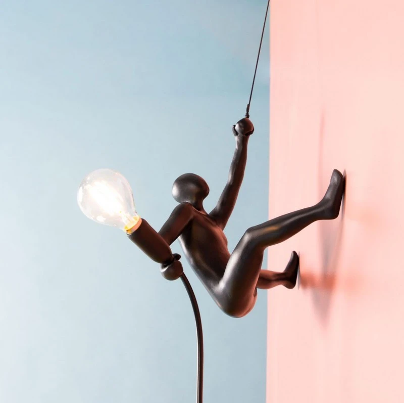 Wandlampe Climber Lamp